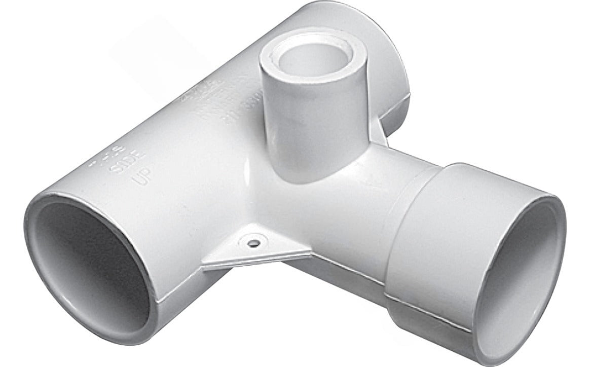 Waterway 212 - 3370 1.5" S Gunite Double Venturi Tee Body Assembly - AquaDoc