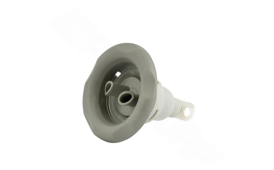 Waterway 229 - 7617 gray adjustable thread - in 8 - scallop twin roto storm jet - AquaDoc