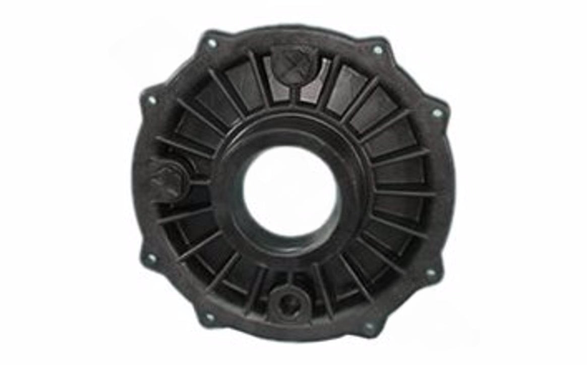 Waterway 311-2140 side discharge volute faceplate front view