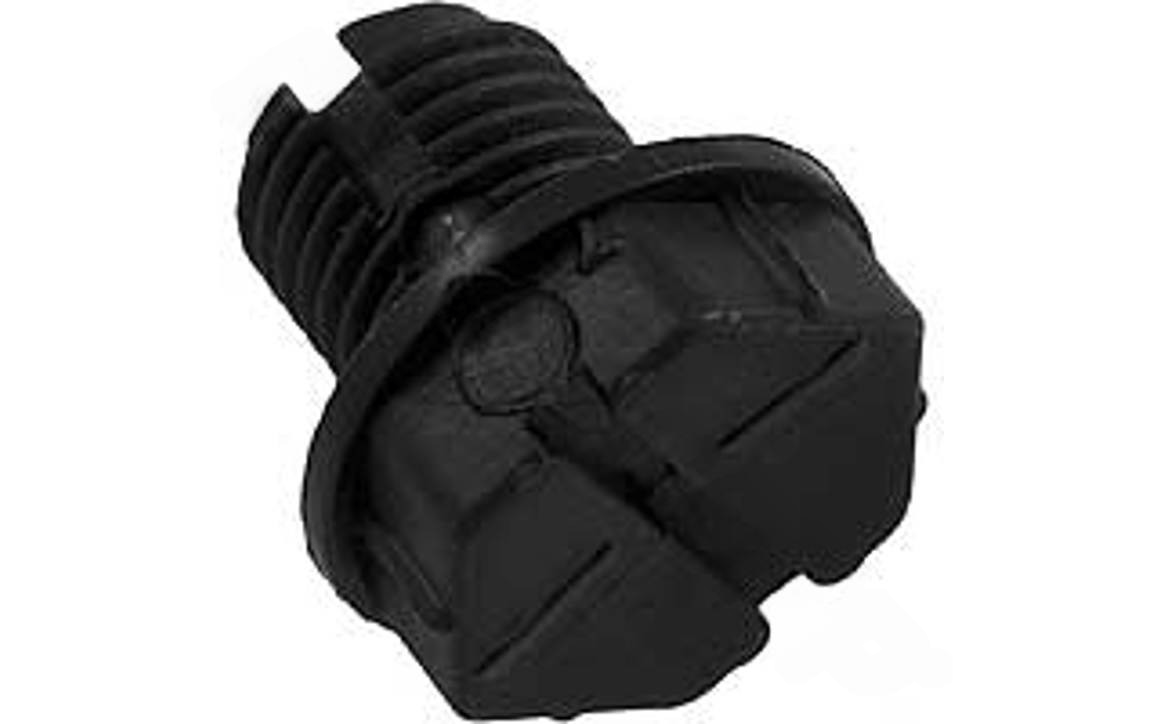 Waterway 715 - 1201 3/8" QUARTER SLOT PLUG (SD WET END) - BLACK - AquaDoc