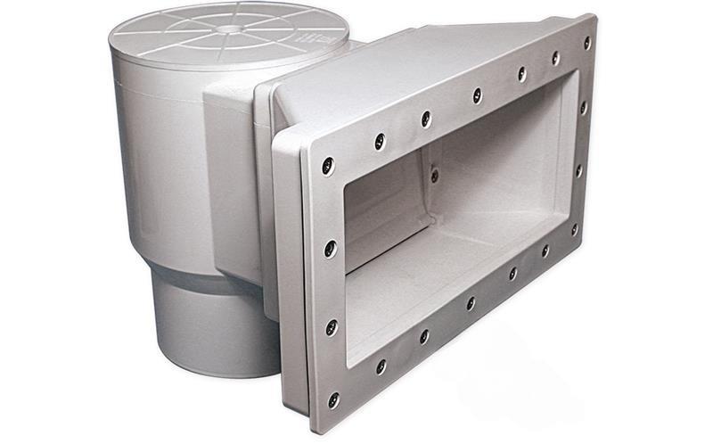 Waterway 560 - C3A67L Gray Flo - Pro II Short Throat Wide Mouth Above Ground Skimmer - AquaDoc