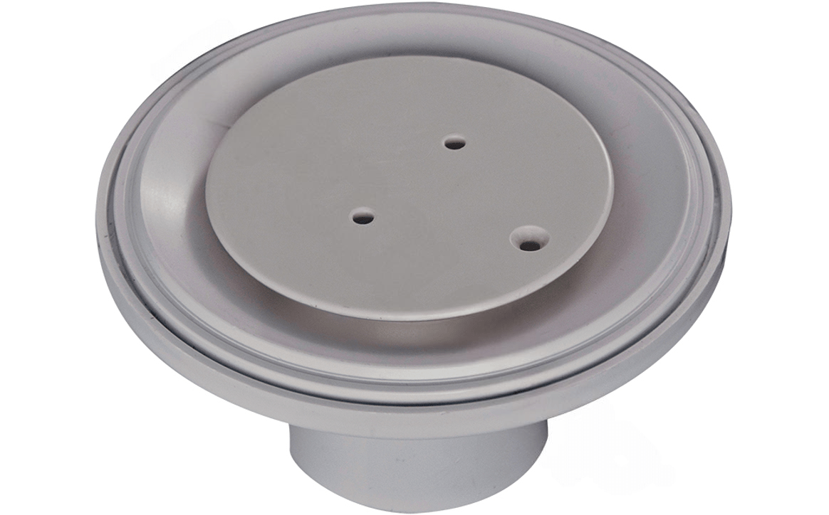 Waterway 640 - 9007 Gray Floor Return with 2" Socket and 1 - 1/2" Reducer Fitting - AquaDoc