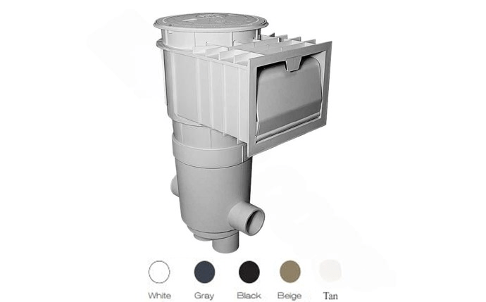 Waterway 540 - 5307 - 9B 2" Socket Gray/Beige Lid Renegade Venturi In - Ground Skimmer - AquaDoc