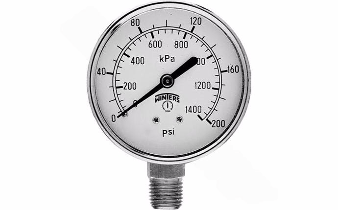 GAUGE BOTTOM MOUNT E194 - AquaDoc