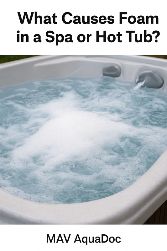 What Causes Foam in a Spa or Hot Tub?