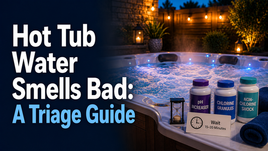 Hot Tub Water Smells Bad: A Triage Guide