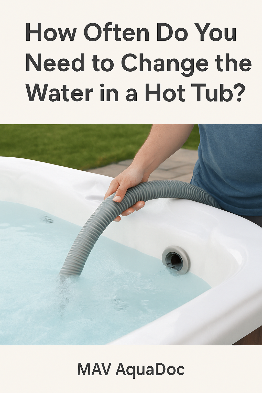 How Often Do You Need to Change the Water in a Hot Tub?