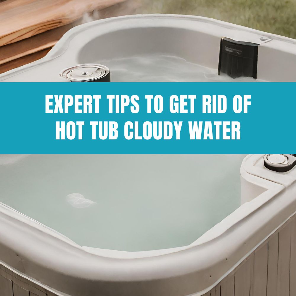 Learn what causes cloudy water in hot tub and how to get rid of it