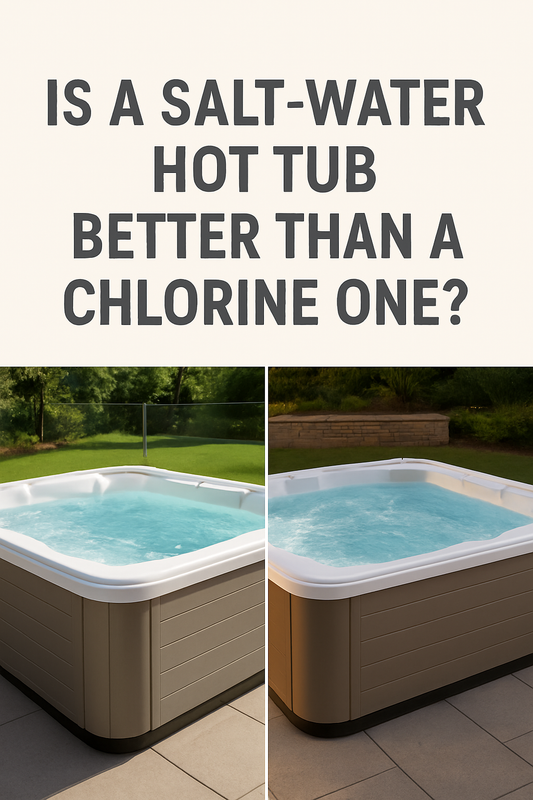 Is a salt‑water hot tub better than a chlorine one?