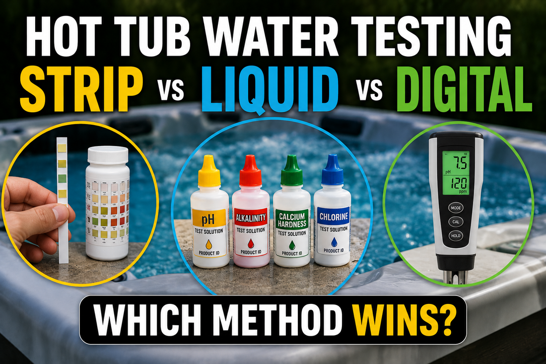 Hot Tub Water Testing: Strip vs Liquid vs Digital - Which One Is Actually Worth It?