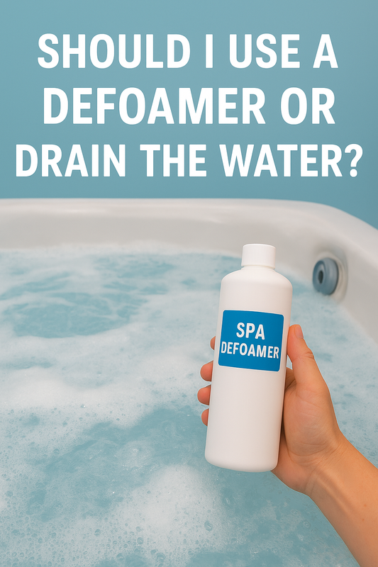 Should I Use a Defoamer or Drain the Water?