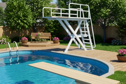 Difference Between a Jump Board and a Diving Board - AquaDoc