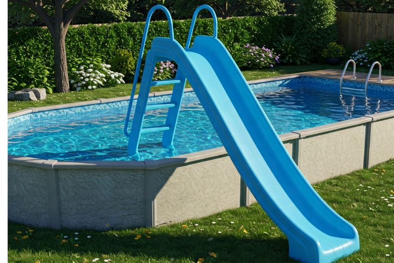 How Are Pool Slides Installed? - AquaDoc