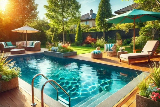 causes white flakes in your pool water and solutions.