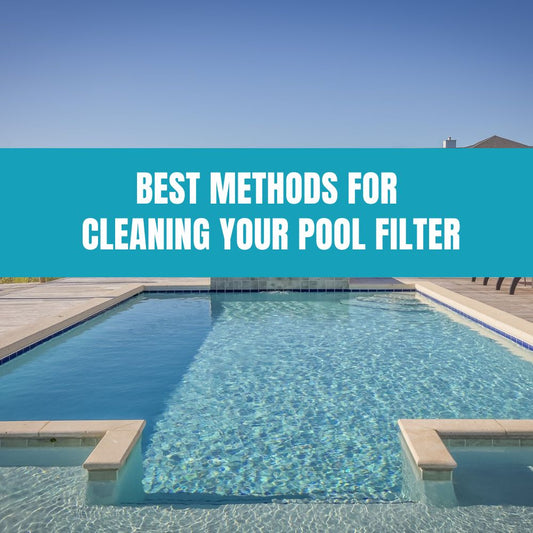 Cleaning a pool filter to maintain clear and healthy pool water