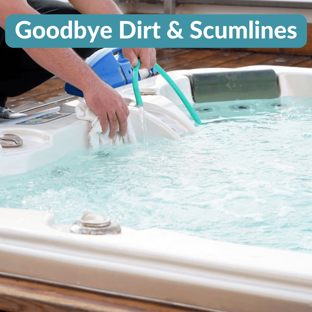 How to get rid of dirt in Hot Tub & Spa - AquaDoc