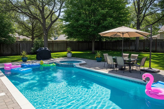 Chart comparing gas, electric heat pump, and solar pool heaters for various climates.