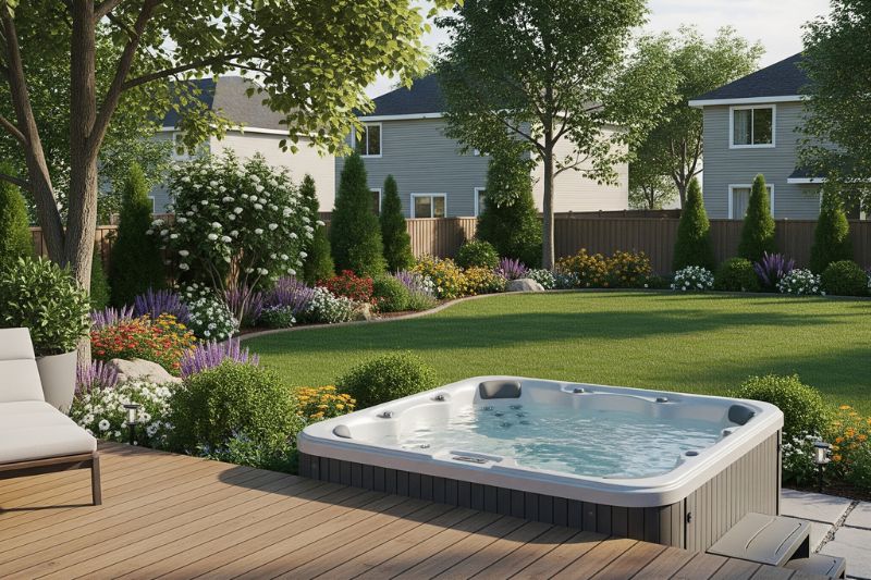 improving circulation for hot tub therapy