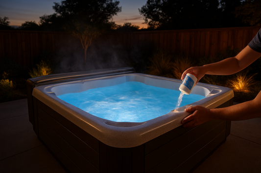 When should I shock my hot tub?