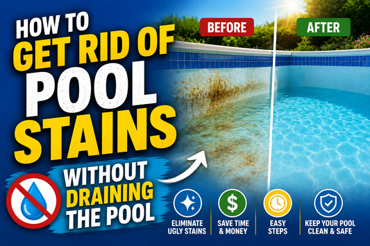 How to Get Rid of Pool Stains Without Draining the Pool
