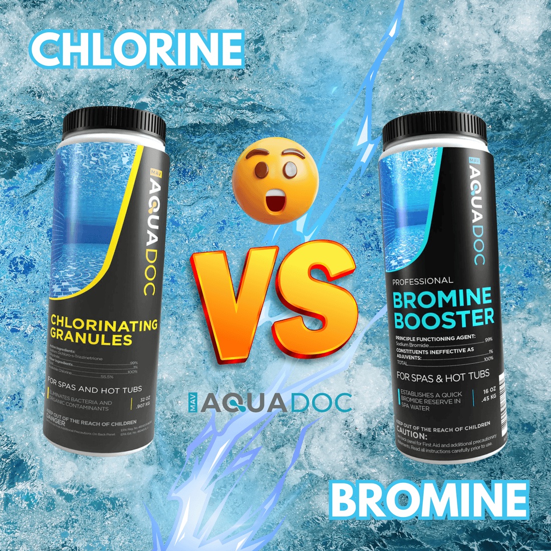 Chlorine vs. Bromine for Hot Tub: Which Disinfectant is Right for You? - AquaDoc