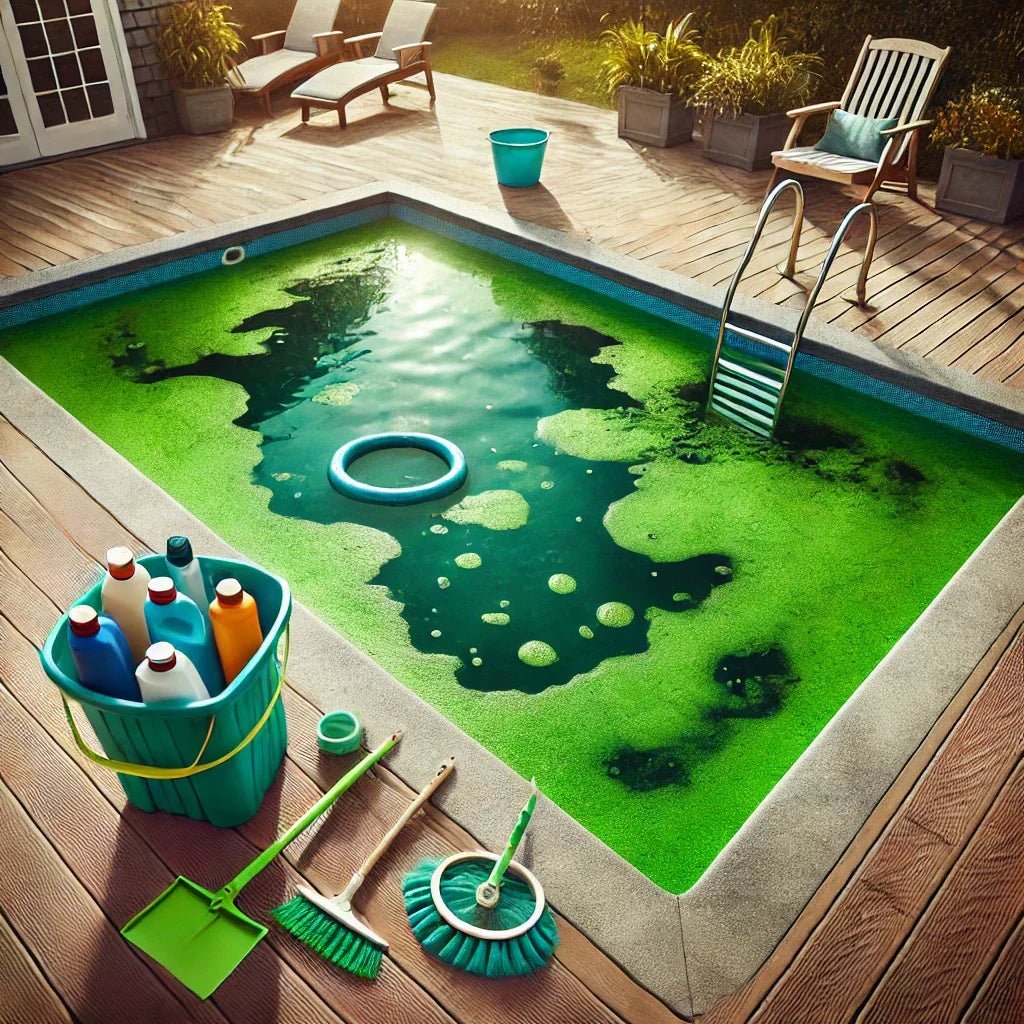 Why Is My Pool Water Green? - AquaDoc