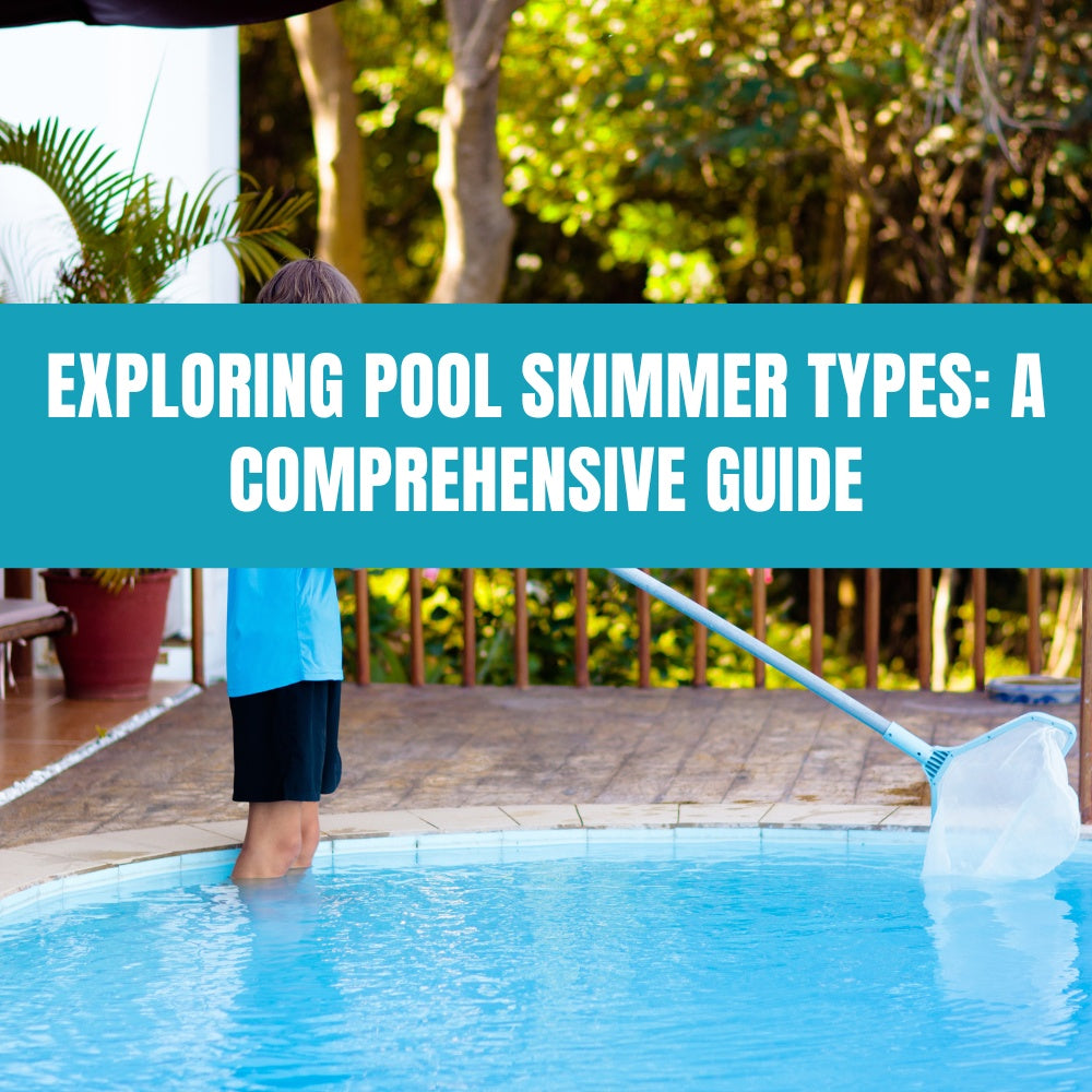 Various types of pool skimmers, including traditional, floating, in-ground, and handheld skimmers, for effective pool maintenance