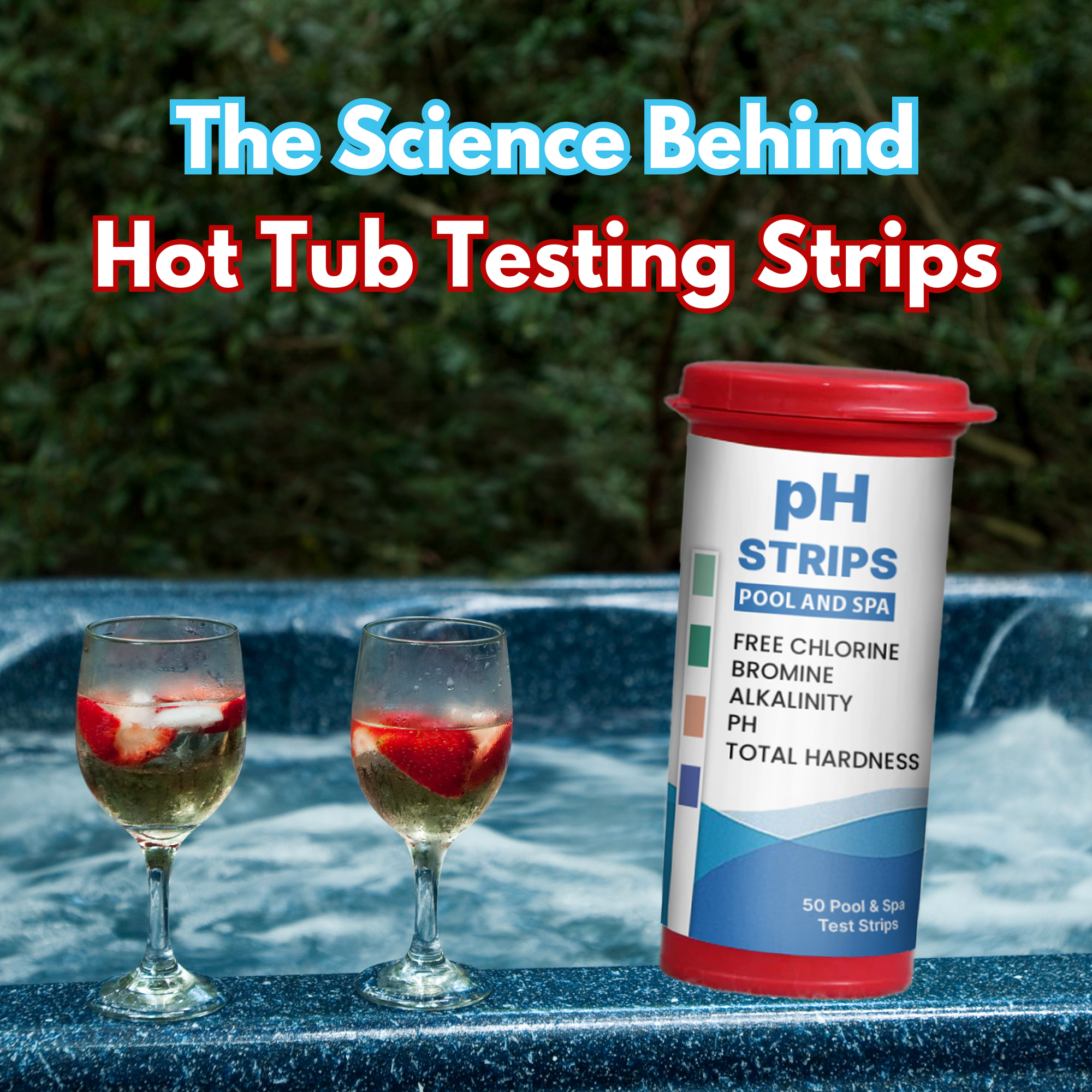 Family fun, worry-free: Ensure your hot tub is safe for everyone with regular hot tub testing strip checks.