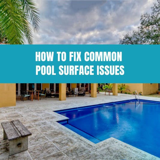 Guide to fixing common pool surface issues, including stain removal, crack repair, and smoothing rough patches for a clean and safe pool