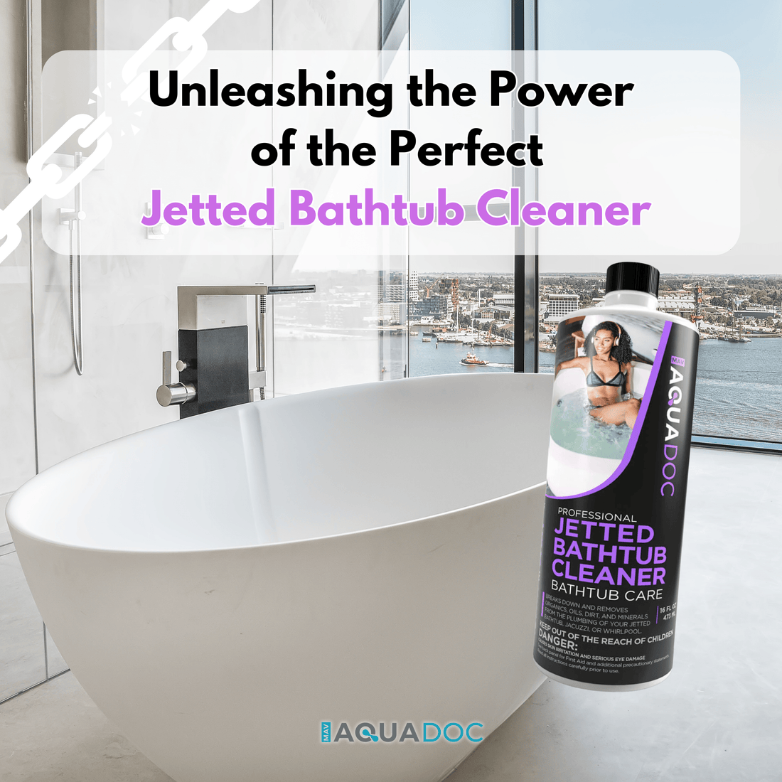 Conquer Clogged Jets: Unleashing the Power of the Perfect Jetted Bathtub Cleaner - AquaDoc