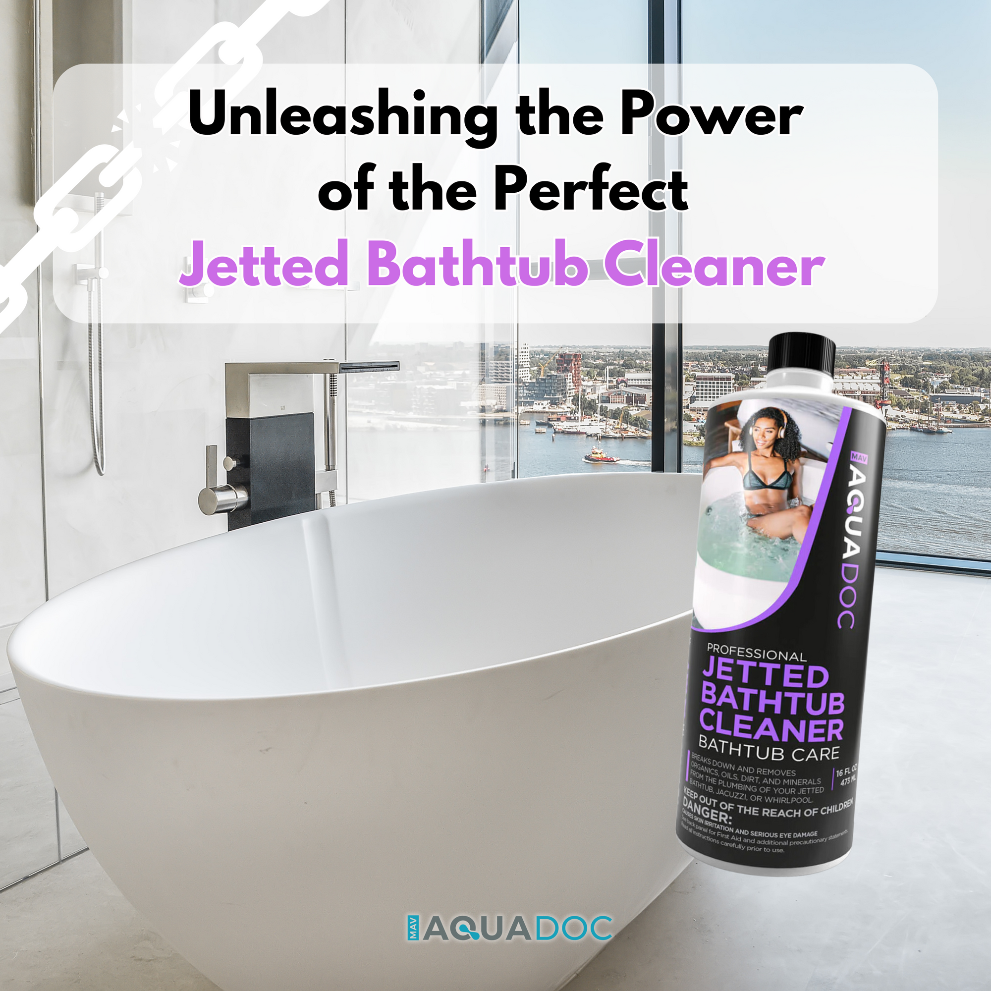 Aim for a monthly deep clean and a quick jet flush after each bath. Bonus points for installing a jetted tub filter