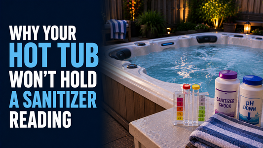 Why Your Hot Tub Won't Hold a Sanitizer Reading