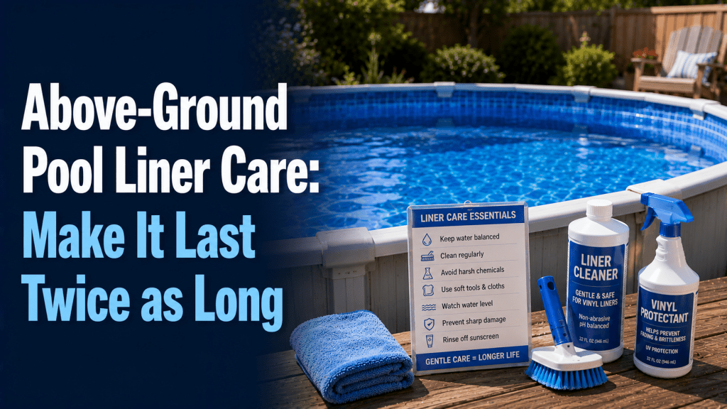Above-Ground Pool Liner Care: Make It Last Twice as Long - AquaDoc