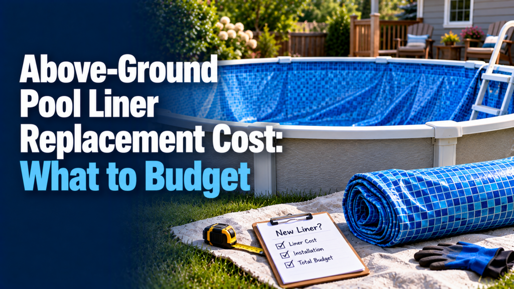 Above-Ground Pool Liner Replacement Cost: What to Budget - AquaDoc
