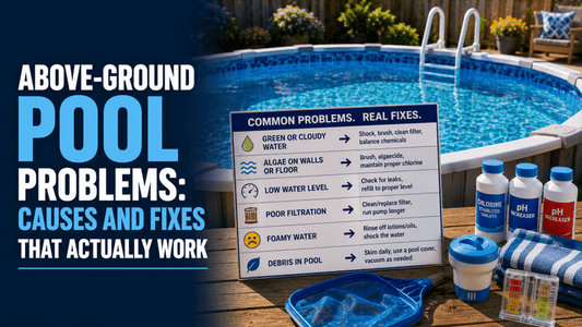 Above-Ground Pool Problems: Causes and Fixes That Actually Work - AquaDoc