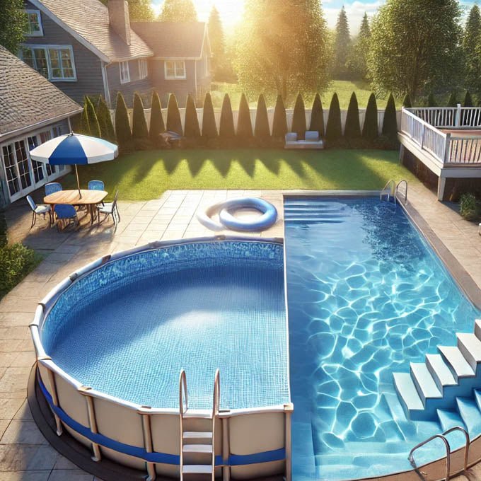 Above Ground Pool Liners vs Inground Pool Liners: What’s the Difference? - AquaDoc