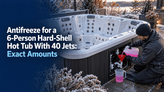 Antifreeze for a 6-Person Hard-Shell Hot Tub With 40 Jets: Exact Amounts - AquaDoc