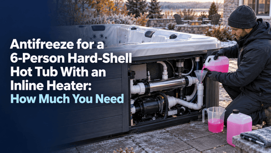 Antifreeze for a 6-Person Hard-Shell Hot Tub With an Inline Heater: How Much You Need - AquaDoc