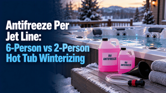 Antifreeze Per Jet Line: 6-Person vs 2-Person Hot Tub Winterizing - AquaDoc
