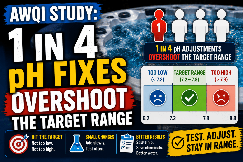 AWQI Study: 1 in 4 pH Fixes Overshoot the Target Range - AquaDoc
