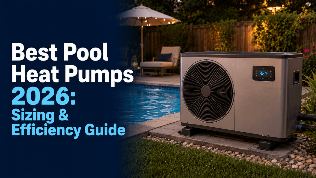Best Pool Heat Pumps 2026: Sizing & Efficiency Guide - AquaDoc