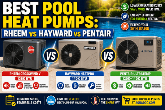 Best Pool Heat Pumps: Rheem vs Hayward vs Pentair Compared - AquaDoc