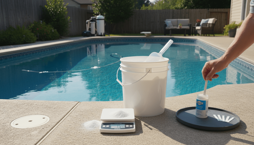 Boric Acid Dose for a 20,000-Gallon Pool: Hitting 50 ppm