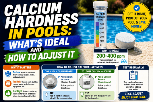 Calcium Hardness in Pools: What's Ideal and How to Adjust It - AquaDoc