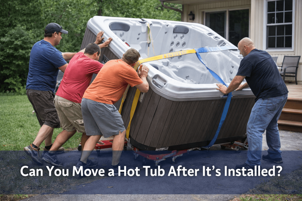 Can You Move a Hot Tub After It’s Installed? - AquaDoc
