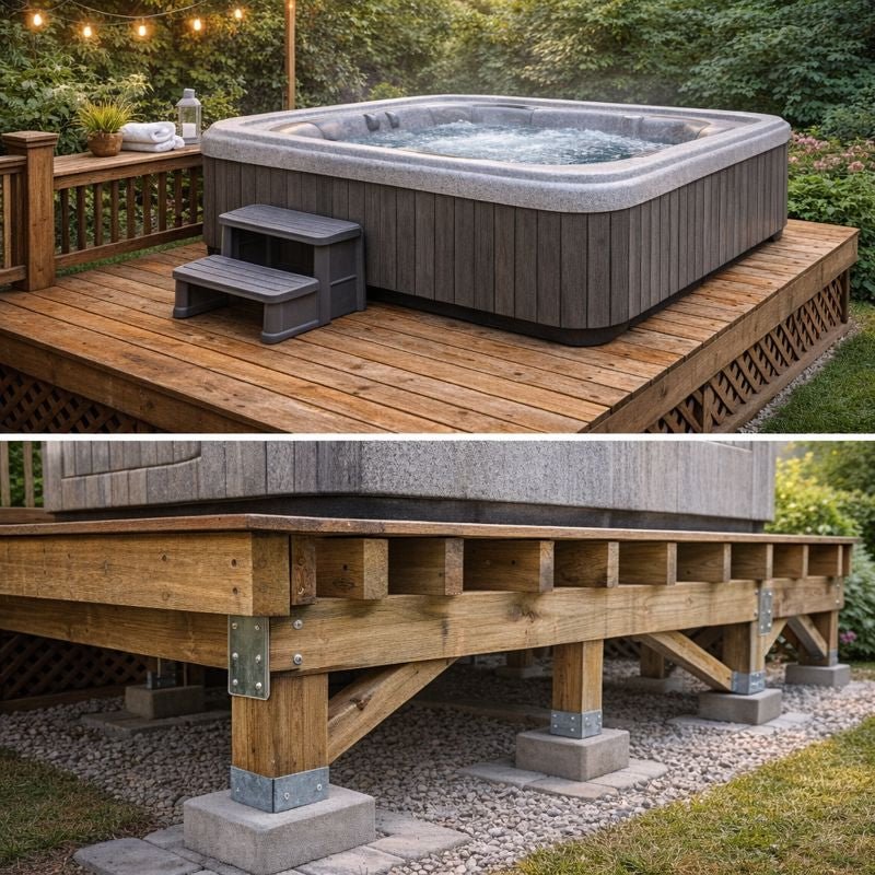 Can You Put a Hot Tub on a Deck? Structural Support Explained