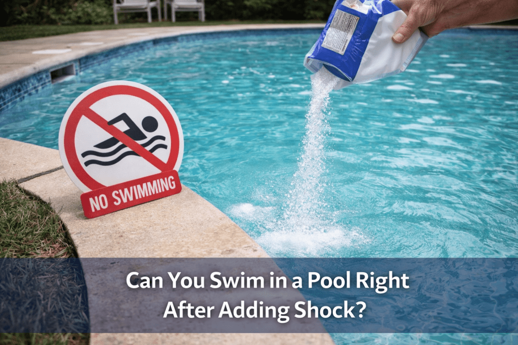 Can You Swim in a Pool Right After Adding Shock? - AquaDoc