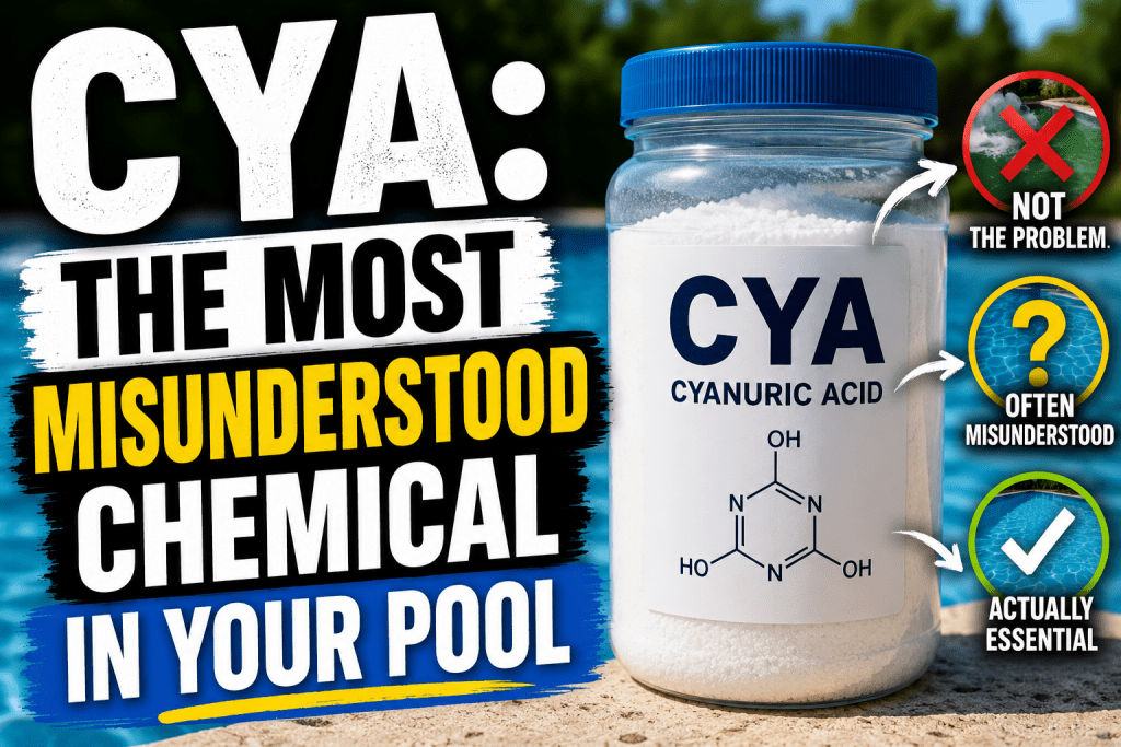 CYA: The Most Misunderstood Chemical in Your Pool - AquaDoc