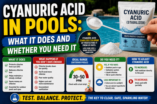 Cyanuric Acid in Pools: What It Does and Whether You Need It - AquaDoc