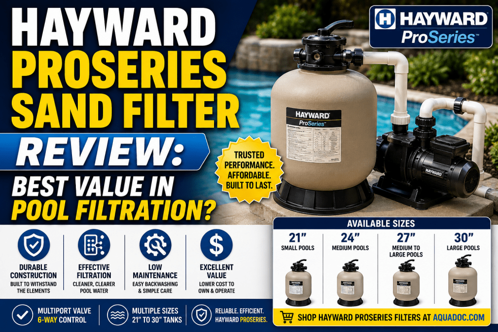 Hayward ProSeries Sand Filter Review: Best Value in Pool Filtration? - AquaDoc